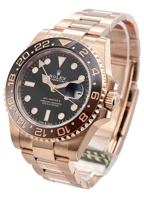 rose gold gmt master 2.